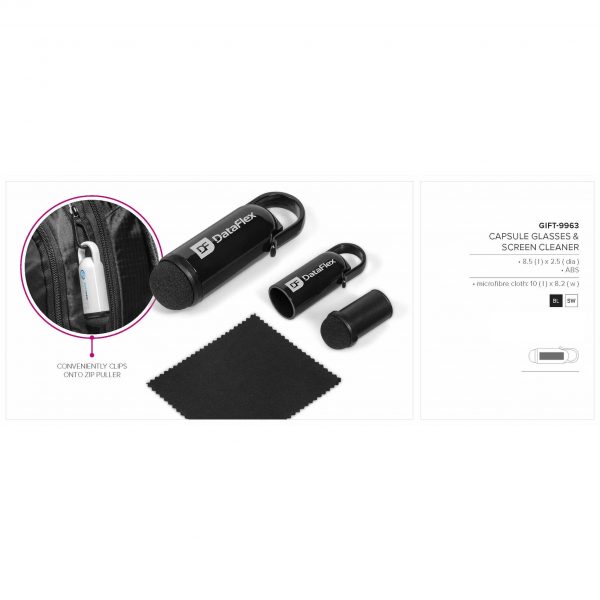 Capsule Glasses & Screen Cleaner