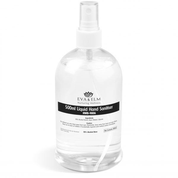 Eva & Elm Medway Liquid Hand Sanitiser Spray - 500Ml