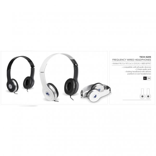 Frequency Wired Headphones