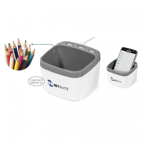 Kubelink 2-In-1 Desk Caddy