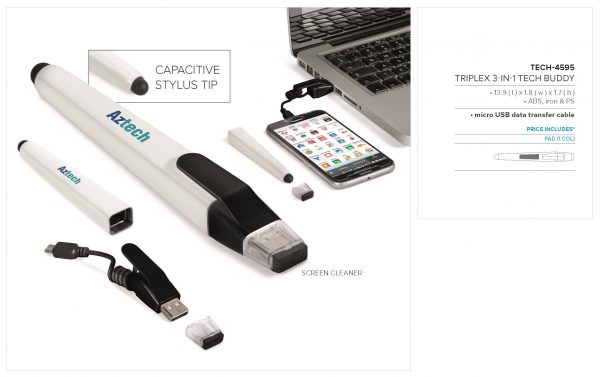 Triplex 3-In-1 Tech Buddy