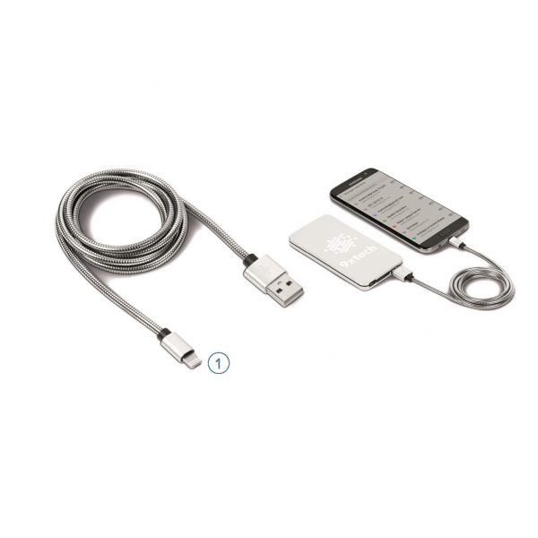 Execucharge 2-In-1 Aluminium Connector Cable