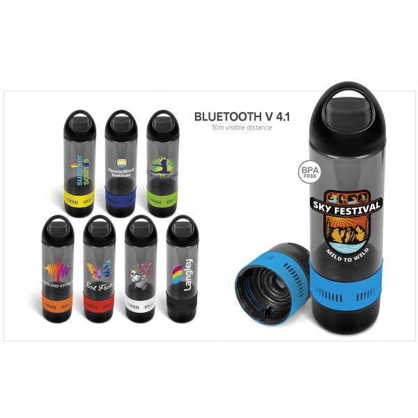 Bandit Water Bottle & Bluetooth Speaker 500ml