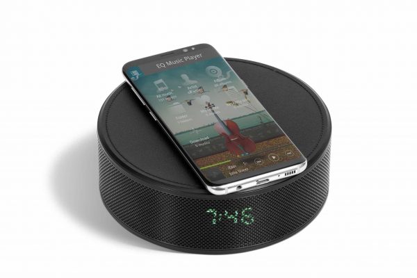 Prime Wireless Charger, Bluetooth Speaker & Clock Radio