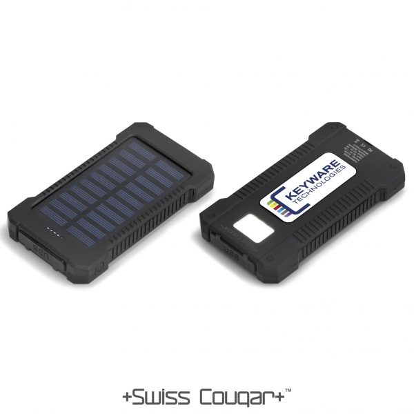 Swiss Cougar Rome Solar 8000mah Power Bank