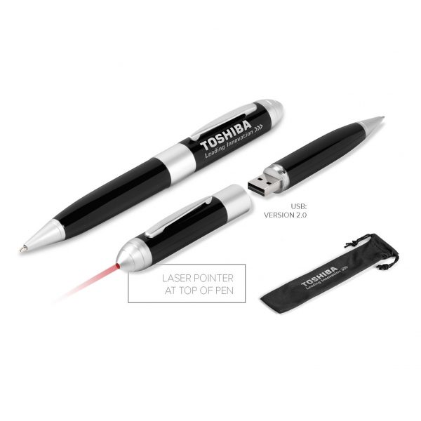 Kilobyte USB Pen & Laser Pointer