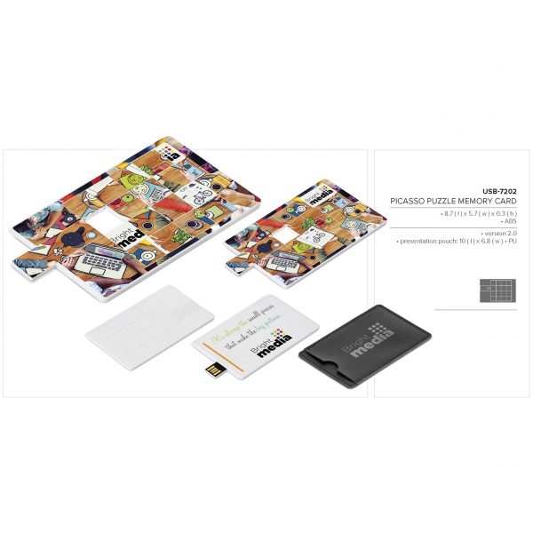 Picasso Puzzle Memory Card - 8GB