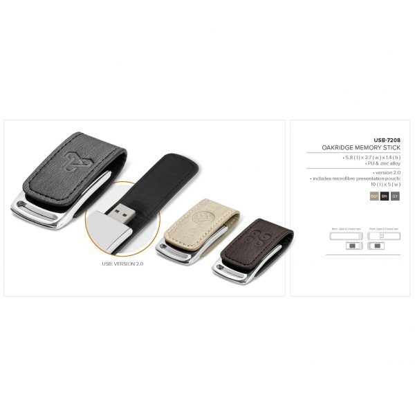 Oakridge Memory Stick - 8GB