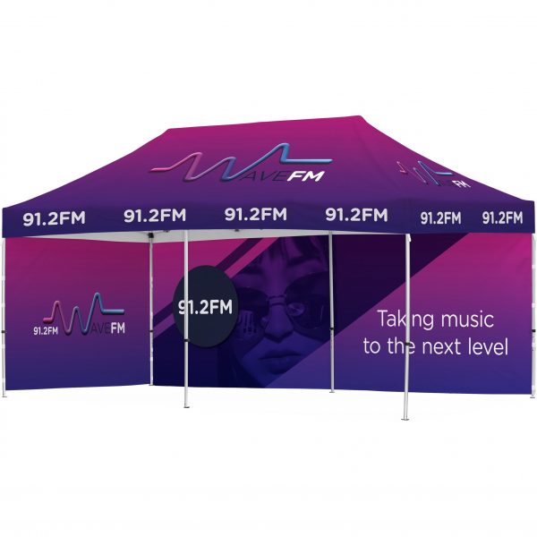 Ovation Gazebo 6m x 3m - 1 Long Full-Wall Skin 1 Short Full-Wall Skin