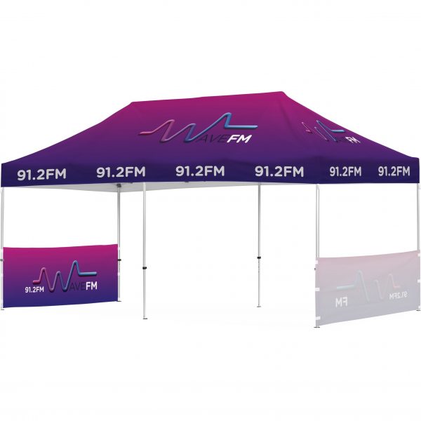 Ovation Gazebo 6m x 3m - 2 Short Half-Wall Skins