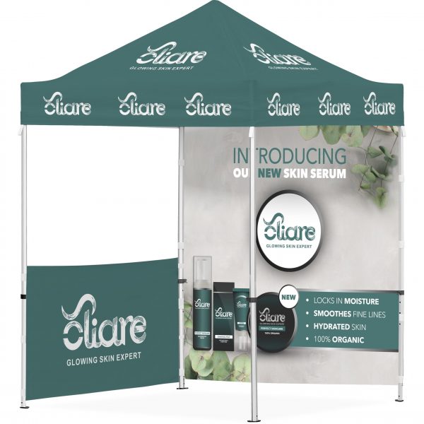 Ovation Gazebo 2m x 2m - 1 Half-Wall Skin - 1 Full-Wall Skin