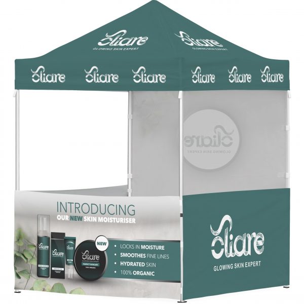 Ovation Gazebo 2m x 2m - 3 Half-Wall Skins - 1 Full-Wall Skin