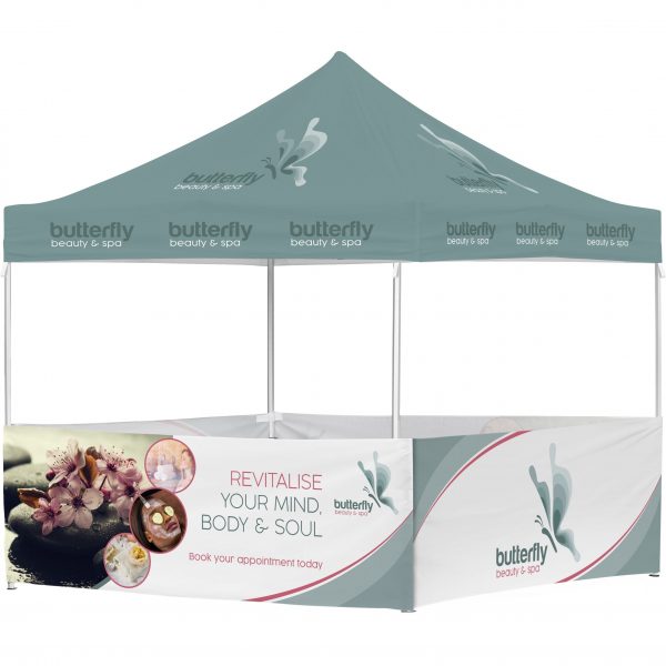Ovation Gazebo 3m x 3m - 4 Half-Wall Skins