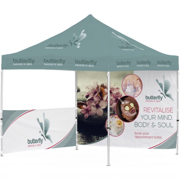 Ovation Gazebo 3m x 3m - 1 Half-Wall Skin - 1 Full-Wall Skin
