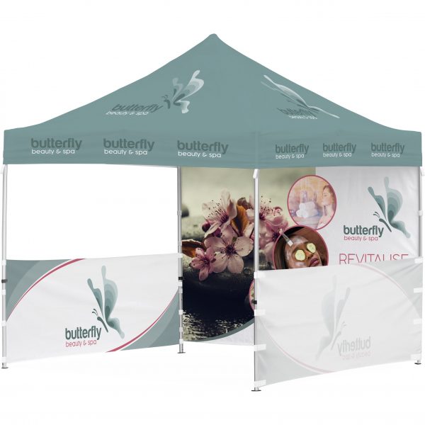 Ovation Gazebo 3m x 3m - 2 Half-Wall Skins - 1 Full-Wall Skin