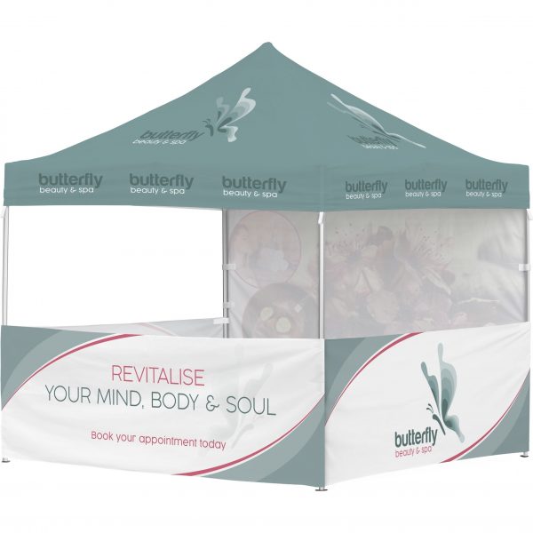 Ovation Gazebo 3m x 3m - 3 Half-Wall Skins - 1 Full-Wall Skin