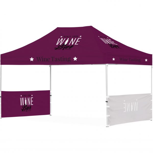 Ovation Gazebo 4.5m x 3m - 2 Short Half-Wall Skins