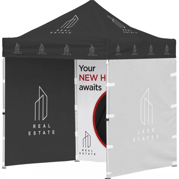 Ovation Gazebo 2m x 2m Petite Frame - 3 Full-Wall Skins