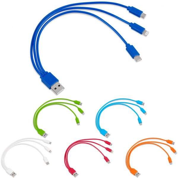 Hat-Trick 3-in-1 Charging Cable