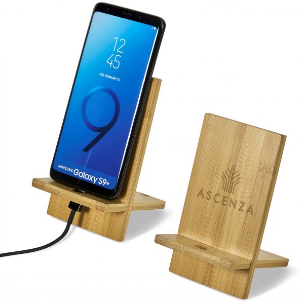 Okiyo Ekslens Bamboo Phone Stand