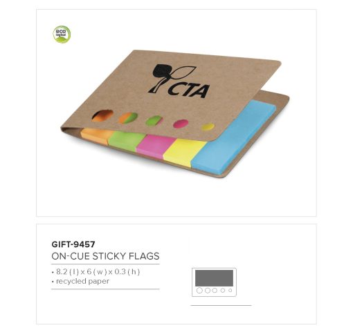 On-Cue Sticky Flags