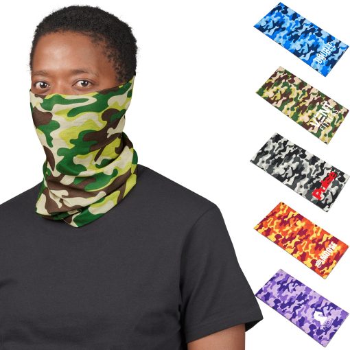 Adults Camo Flexi Tubular Bandana